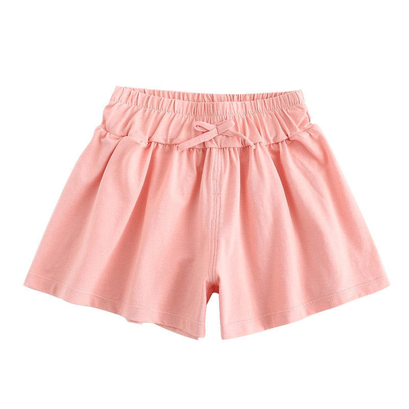Summer New Girl Trousers Skirt Cotton Shorts Children