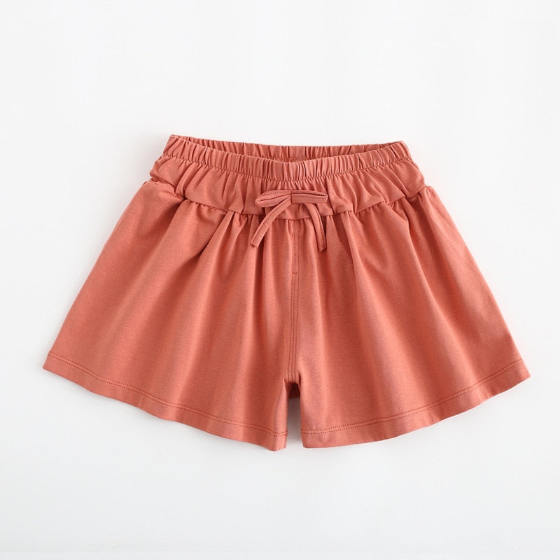 Summer New Girl Trousers Skirt Cotton Shorts Children