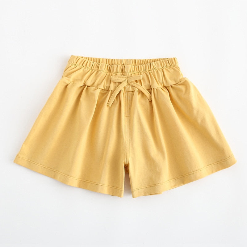 Summer New Girl Trousers Skirt Cotton Shorts Children