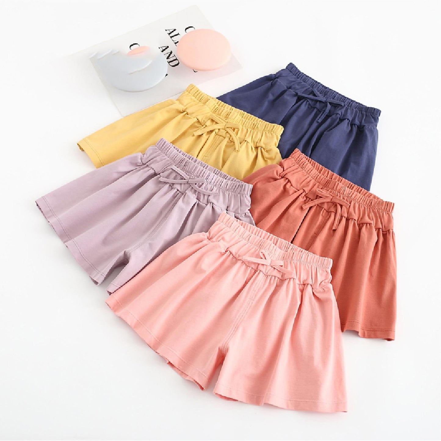 Summer New Girl Trousers Skirt Cotton Shorts Children